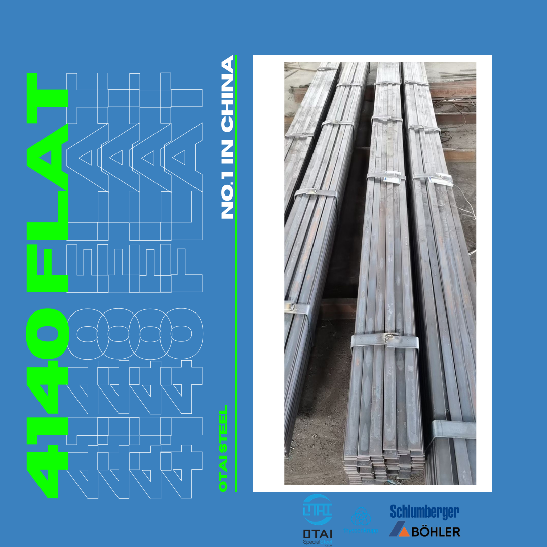 4140 narrow FLAT BAR - LONG FLAT