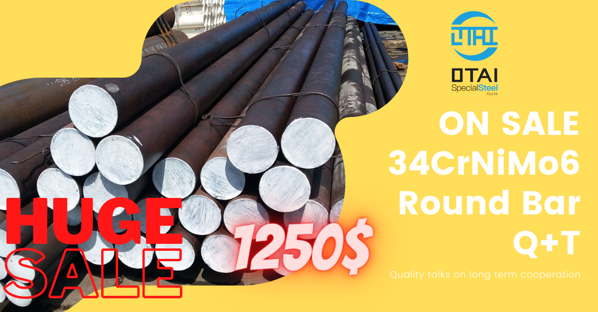 Copy of On-Sale DIN 34CrNiMo6 Round Bar