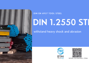 Discover the 1.2550 steel, also known as S1 or 60WCrV8. Find all properties of 2550 steel. Otai is top supplier of 1.2550 tool steel.