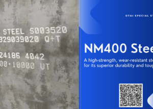 NM400 steel plate a high-strength, wear-resistant steel known for its superior durability and toughness