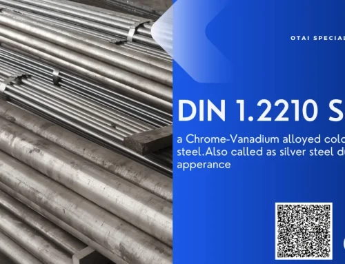 1.2210 Steel: Chrome-Vanadium alloyed Cold-work Silver Steel