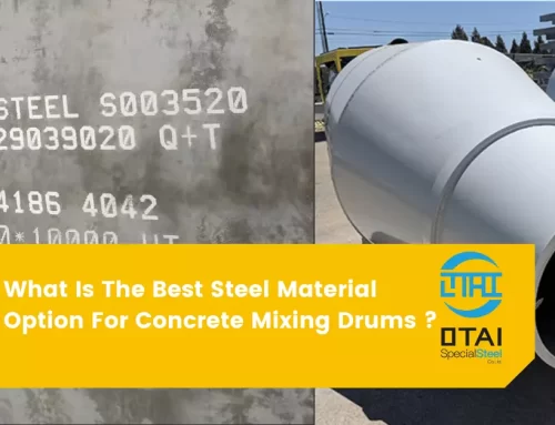 What Is The Best Steel Material Option For Concrete Mixing Drums ?